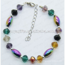 Hematite Crystal Beads Bracelet
